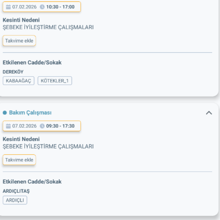 MERSİN BOZYAZI'DA ELEKTRİK KESİNTİSİ