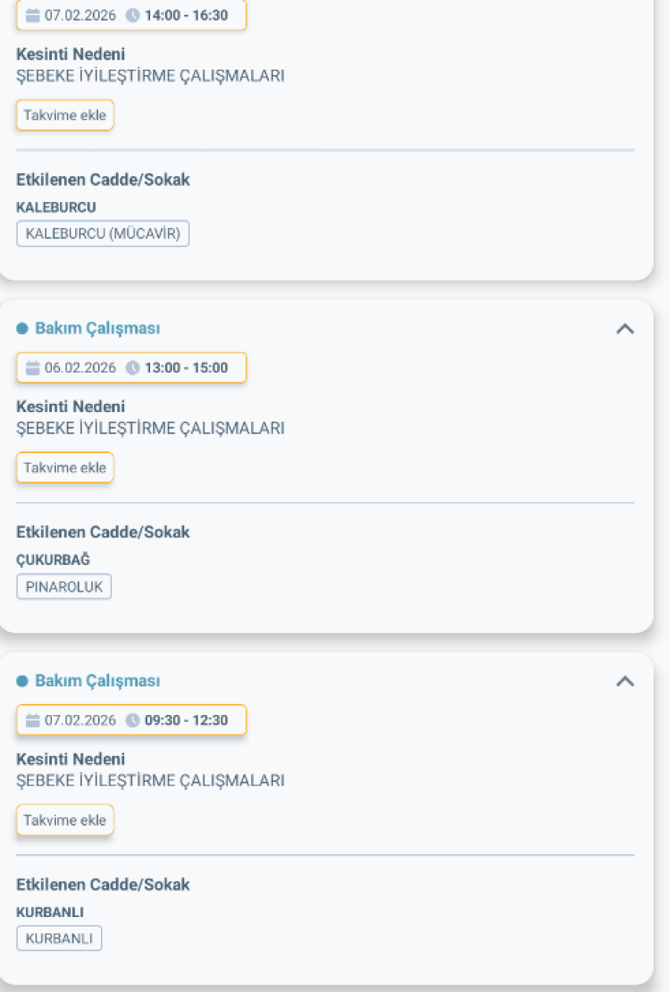 MERSİN TARSUS'DA ELEKTRİK KESİNTİSİ 2