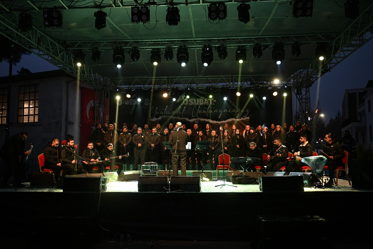 Antakya Medeniyetler Korosu 6 Şubat’ta kaybettiklerini sahnede andı