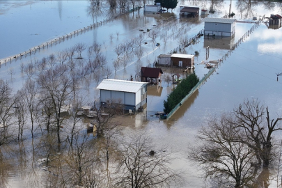 Meriç Nehri'nin debisi artmaya devam ediyor