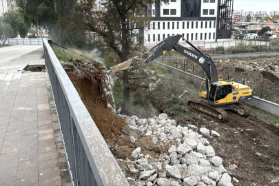 Adana'da Kasım Gülek Köprüsü'nün yıkımına başlandı