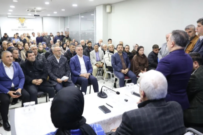 AK Parti'nin Seyhan İlçe 13. Bölge Mahalle Toplantısı yapıldı