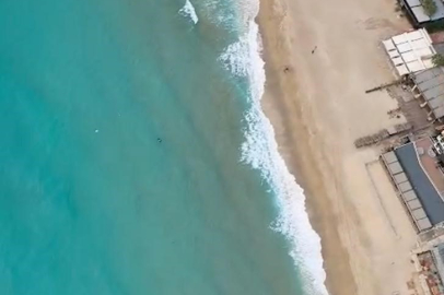 Alanya’da 2.5 ay önce bulunan ceset, yamaç paraşütü pilotunun kamerasında görüntülendi