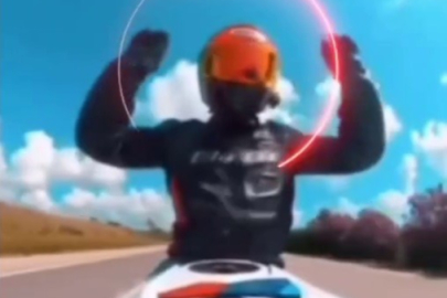 Otobanda 324 kilometre hız yapan motosikletli yakalandı