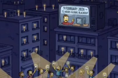 THE SİMPSONS 72 SAAT ELEKTRİK KESİNTİSİ KEHANETİ GERÇEK Mİ? 9 ŞUBAT 2026’DA ELEKTRİKLER KESİLECEK Mİ?