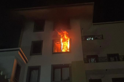 Karaman’da tartıştığı annesine kızan şahıs evi ateşe verdi, 10 kişi dumandan etkilendi