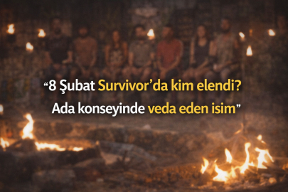 Survivor'dan kim elendi? 8 Şubat 2026 Pazar gecesi adaya veda eden isim netleşti