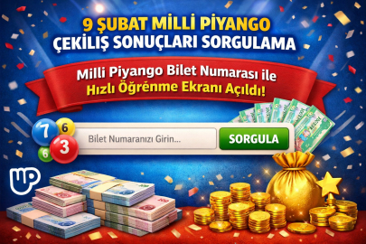Milli Piyango sonuçları açıklandı mı? 9 Şubat 2026 büyük ikramiye hangi numaraya çıktı?