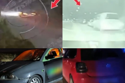 Otobanda araba yarışı pahalıya patladı: 407 bin TL ceza kesildi