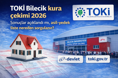 TOKİ Bilecik kura çekimi 2026: Sonuçlar açıklandı mı, asil–yedek liste nereden sorgulanır?