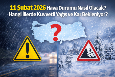 11 Şubat Çarşamba hava durumu nasıl olacak? Hangi illerde kuvvetli yağış ve kar bekleniyor?