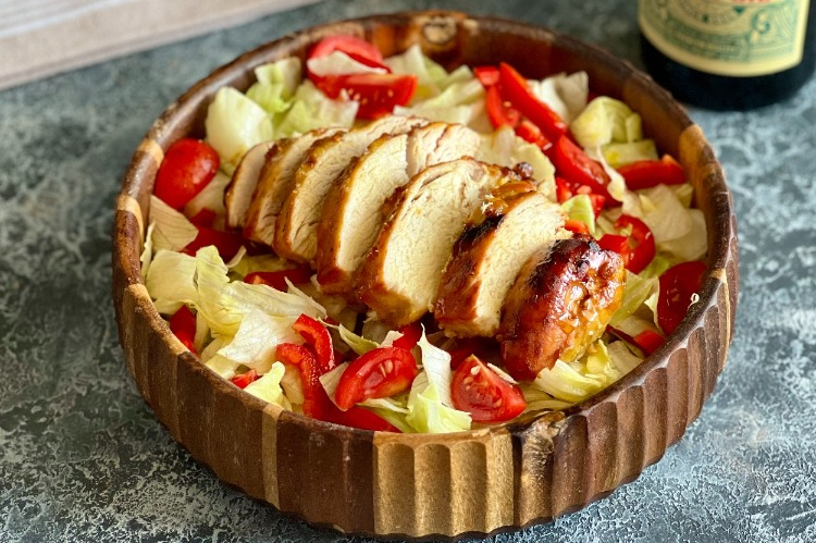 Ballı Hardallı Tavuk Salatası