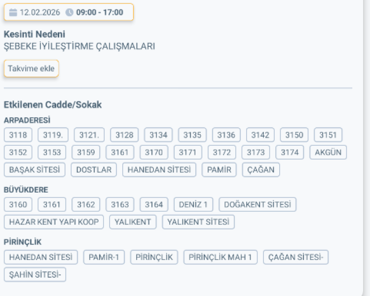HATAY İSKENDERUN'DA ELEKTRİK KESİNTİSİ