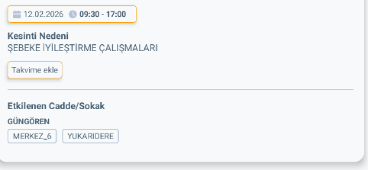 MERSİN ANAMUR'DA ELEKTRİK KESİNTİSİ