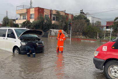 Osmaniye’de kuvvetli yağış hayatı felç etti