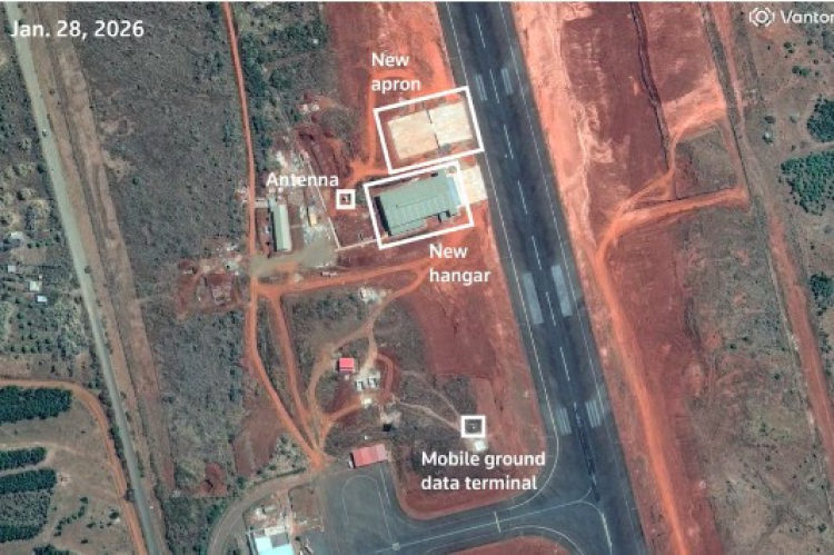 Sudan iç savaşı'nda BAE ve RSF İmzalı gizli kamp Uydu görüntüleri ortaya çıktı 3