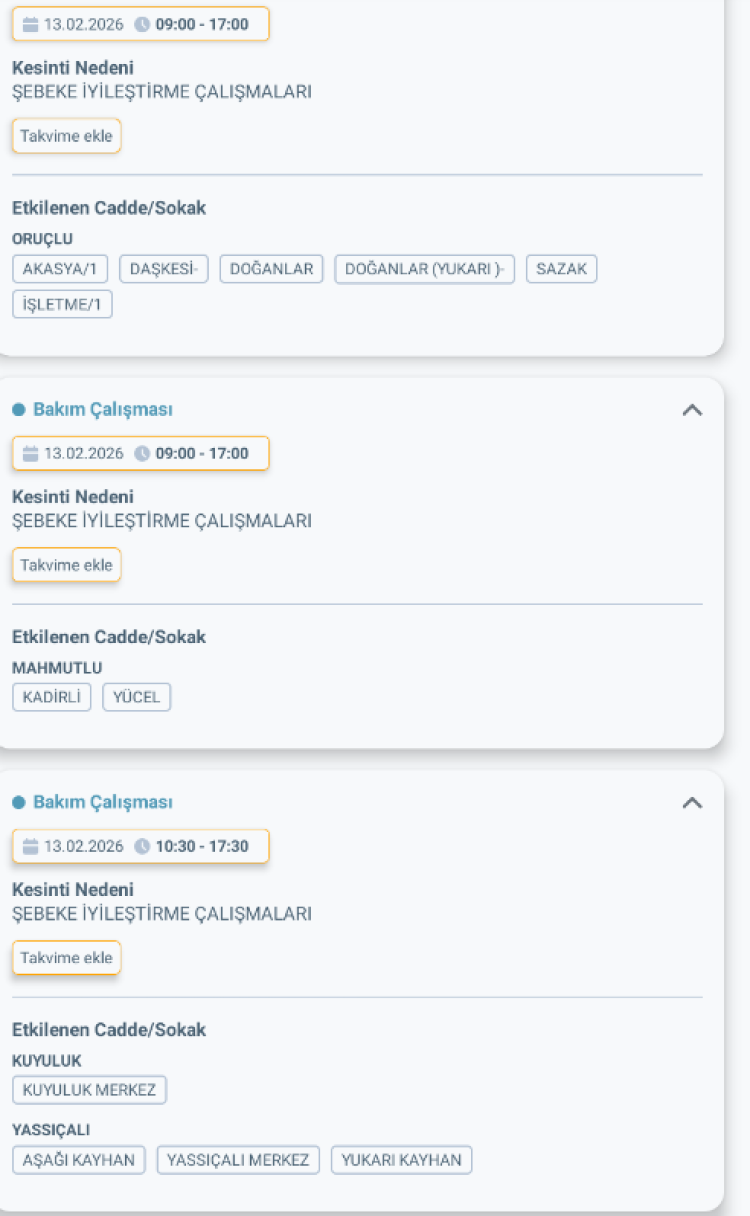 ADANA KOZAN'DA ELEKTRİK KESİNTİSİ