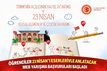MEB 23 Nisan yarışması 2026 başladı: Resim, şiir ve kompozisyon başvuru detayları