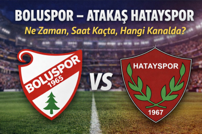 Boluspor–Atakaş Hatayspor maçı ne zaman, saat kaçta, hangi kanalda? İşte 25. hafta detayları