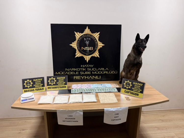Hatay'da narkotik ve silah operasyonu 2 şüpheli tutuklandı 3