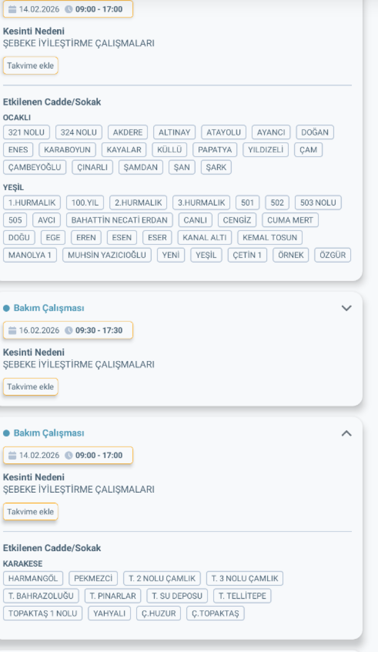 HATAY DÖRTYOL'DA ELEKTRİK KESİNTİSİ
