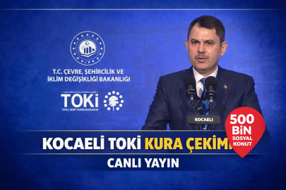 KOCAELİ TOKİ KURA ÇEKİMİ CANLI İZLE 13 ŞUBAT 2026: 10.340 Konutun Hak Sahipleri Belli Oluyor!