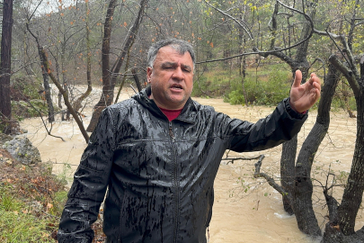 Mersin Bozyazı'da kuvvetli yağış ve sel alarmı