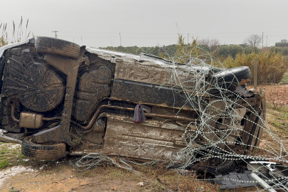 Tarsus’ta yağış kazaya neden oldu