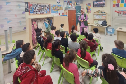 Türkiye Yeşilay Cemiyeti Adana Şubesi’nden miniklere sağlıklı yaşam atölyesi