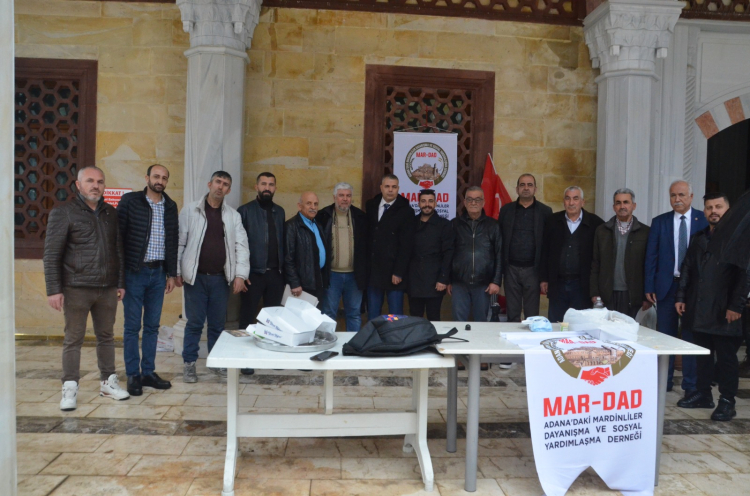 Adana’da Mardinliler Dayanışma ve Sosyal Yardımlaşma Derneği şehitler için mevlit okuttu