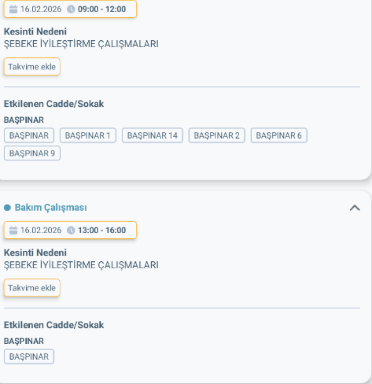 HATAY KIRIKHAN'DA ELEKTRİK KESİNTİSİ