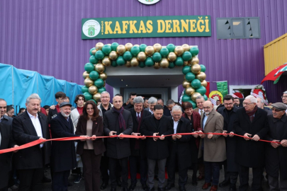 Kayseri’de Kafkas Derneği’nin yeni hizmet binası açıldı