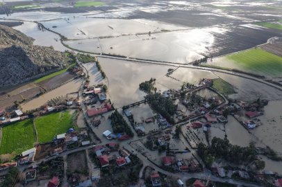 Kozan'ın afetin boyutu havadan görüntülendi