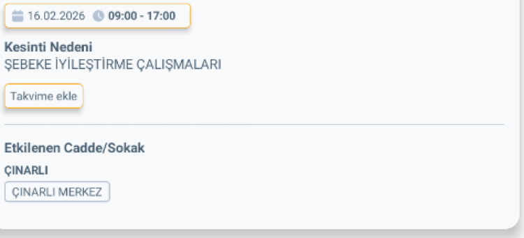 MERSİN MUT'DA ELEKTRİK KESİNTİSİ