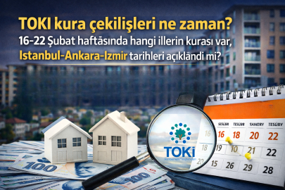 TOKİ kura çekilişleri ne zaman? 16-22 Şubat haftasında hangi illerin kurası var, İstanbul-Ankara-İzmir tarihleri açıklandı mı?