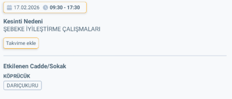 ADANA ALADAĞ'DA ELEKTRİK KESİNTİSİ