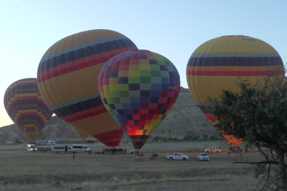 Kapadokya balon turizmi 2025’te 750 bin turisti ağırladı