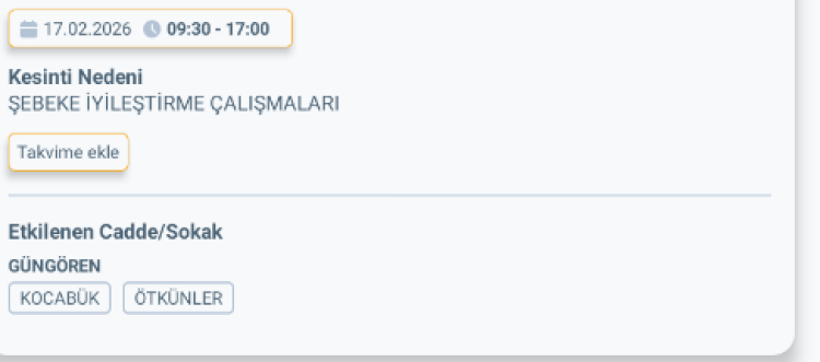 MERSİN ANAMUR'DA ELEKTRİK KESİNTİSİ