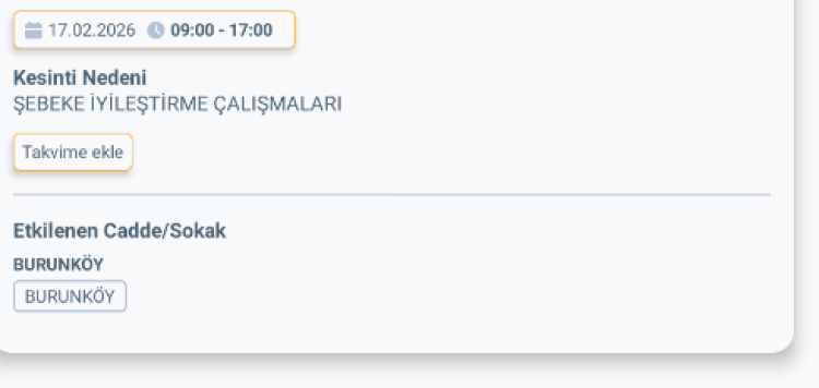 MERSİN MUT'DA ELEKTRİK KESİNTİSİ