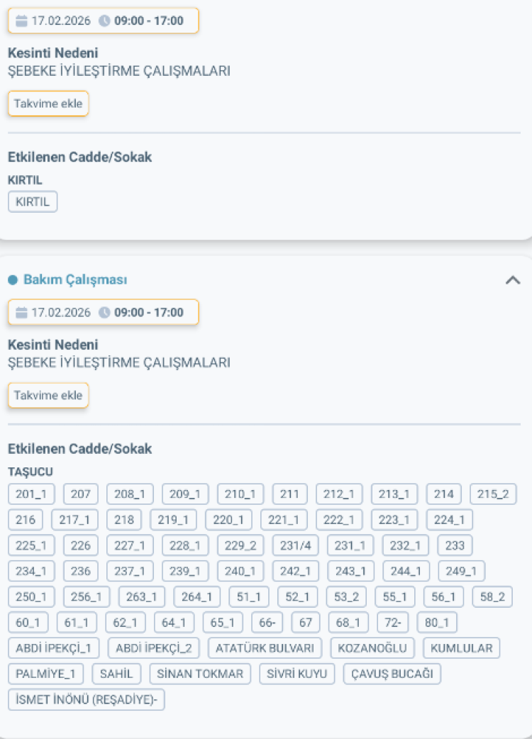 MERSİN SİLİFKE'DE ELEKTRİK KESİNTİSİ