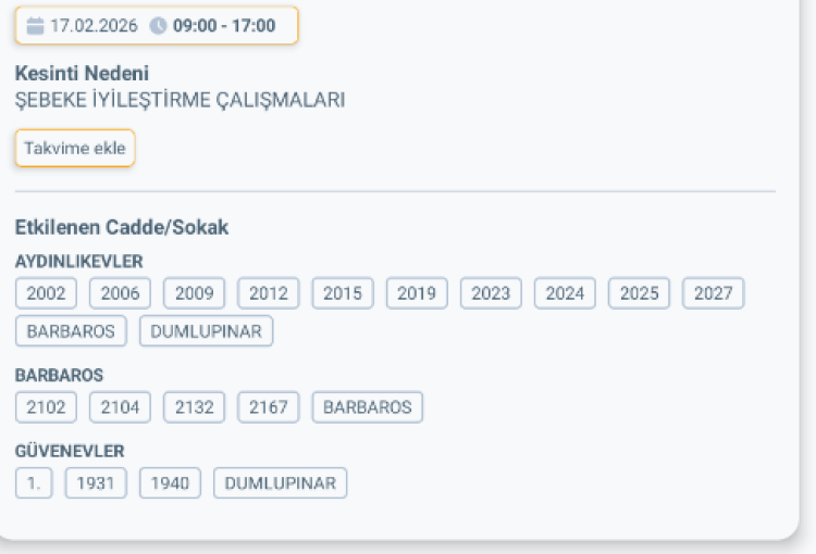 MERSİN YENİŞEHİR'DE ELEKTRİK KESİNTİSİ