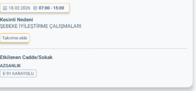 HATAY İSKENDERUN'DA ELEKTRİK KESİNTİSİ