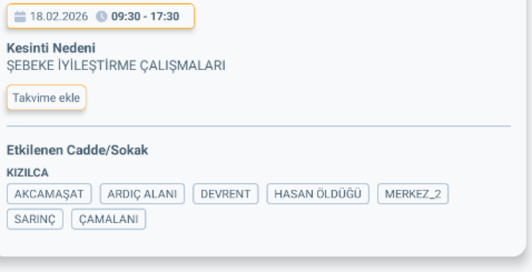 MERSİN BOZYAZI'DA ELEKTRİK KESİNTİSİ