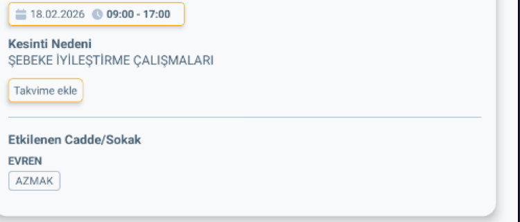 MERSİN MUT'DA ELEKTRİK KESİNTİSİ