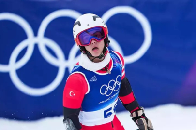 Thomas Kaan Önol Lang slalomda yarışı tamamlayamadı