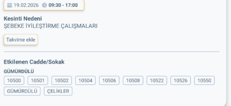 ADANA CEYHAN'DA ELEKTRİK KESİNTİSİ