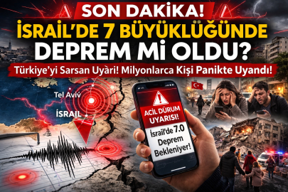 İsrail’de 7 büyüklüğünde deprem mi oldu? 18 Şubat sabahı gelen acil durum uyarısı paniğe neden oldu