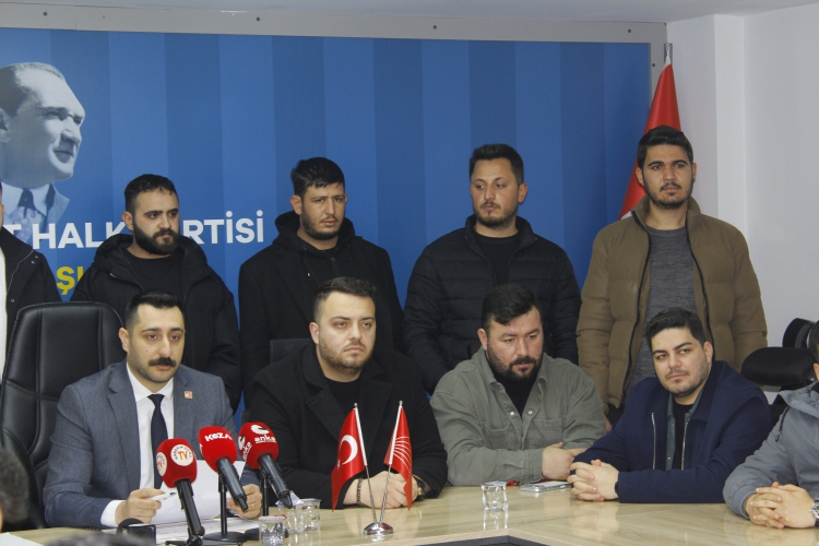 CHP Adana İl gençlik Kolları Başkanı Ahmet Tanık