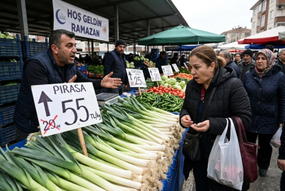 Ramazan öncesi gıda fiyatlarında hareketlilik: Zam şampiyonu pırasa oldu