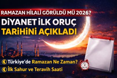 Türkiye'de Ramazan hilali görüldü mü 2026? Diyanet ilk oruç tarihini açıkladı